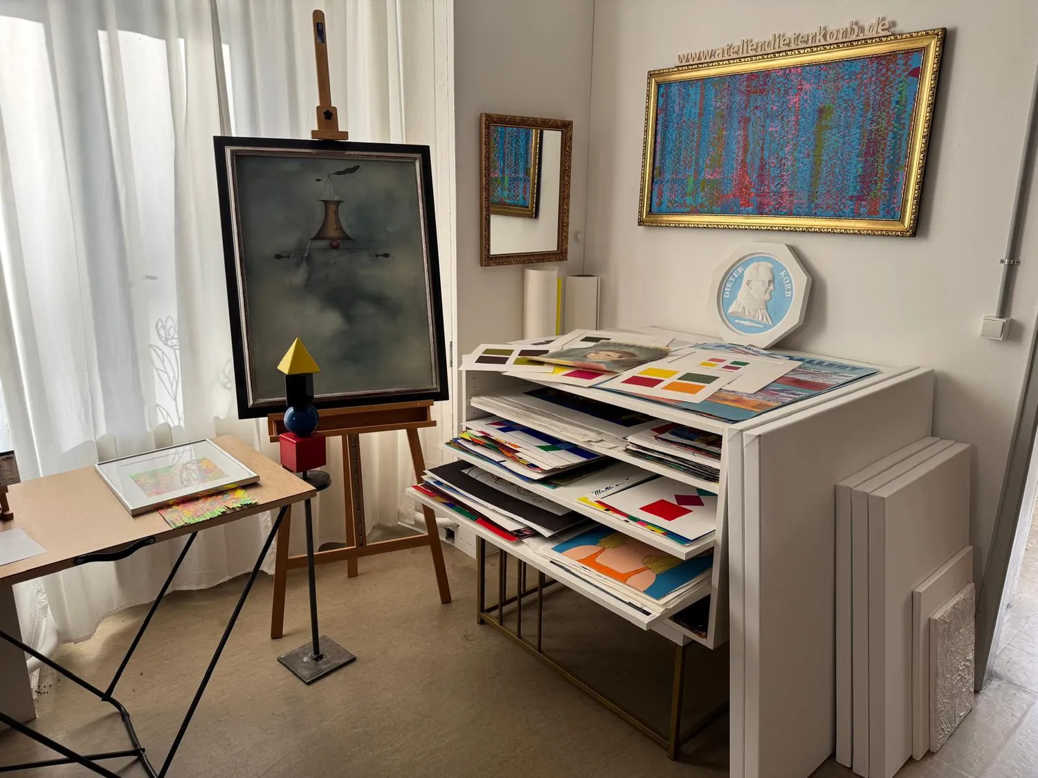 Dieter Korb – Künstler und Galerist – Atelier, Gemälde