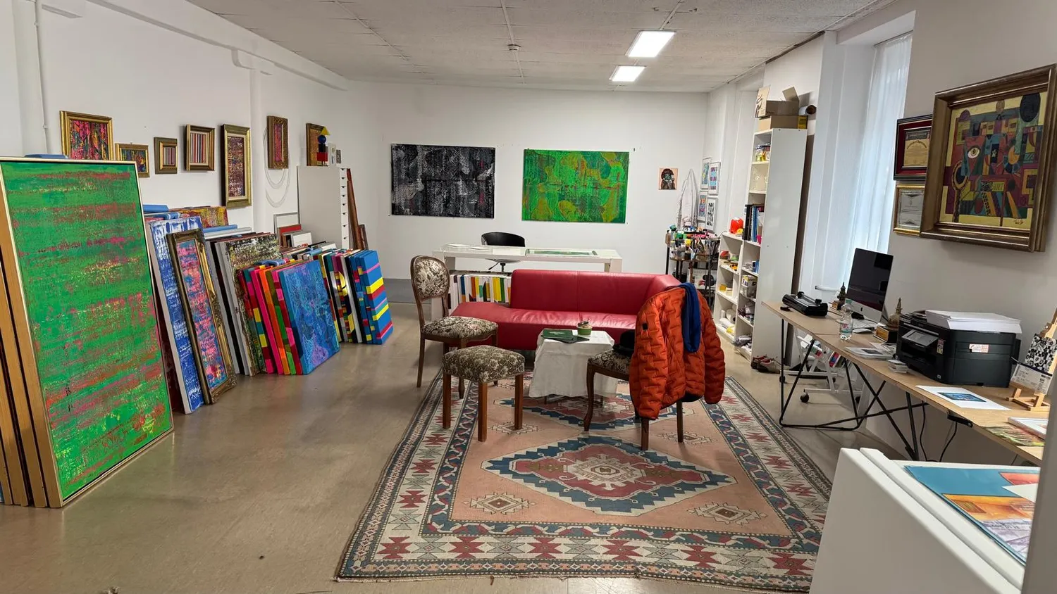 Dieter Korb – Künstler und Galerist – Atelier, Gemälde