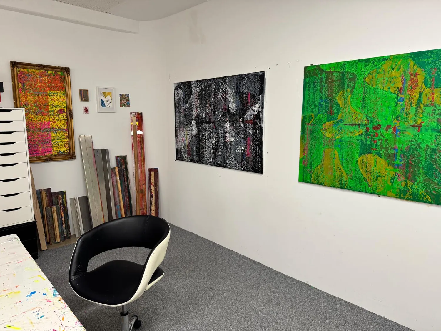 Dieter Korb – Künstler und Galerist – Atelier, Gemälde