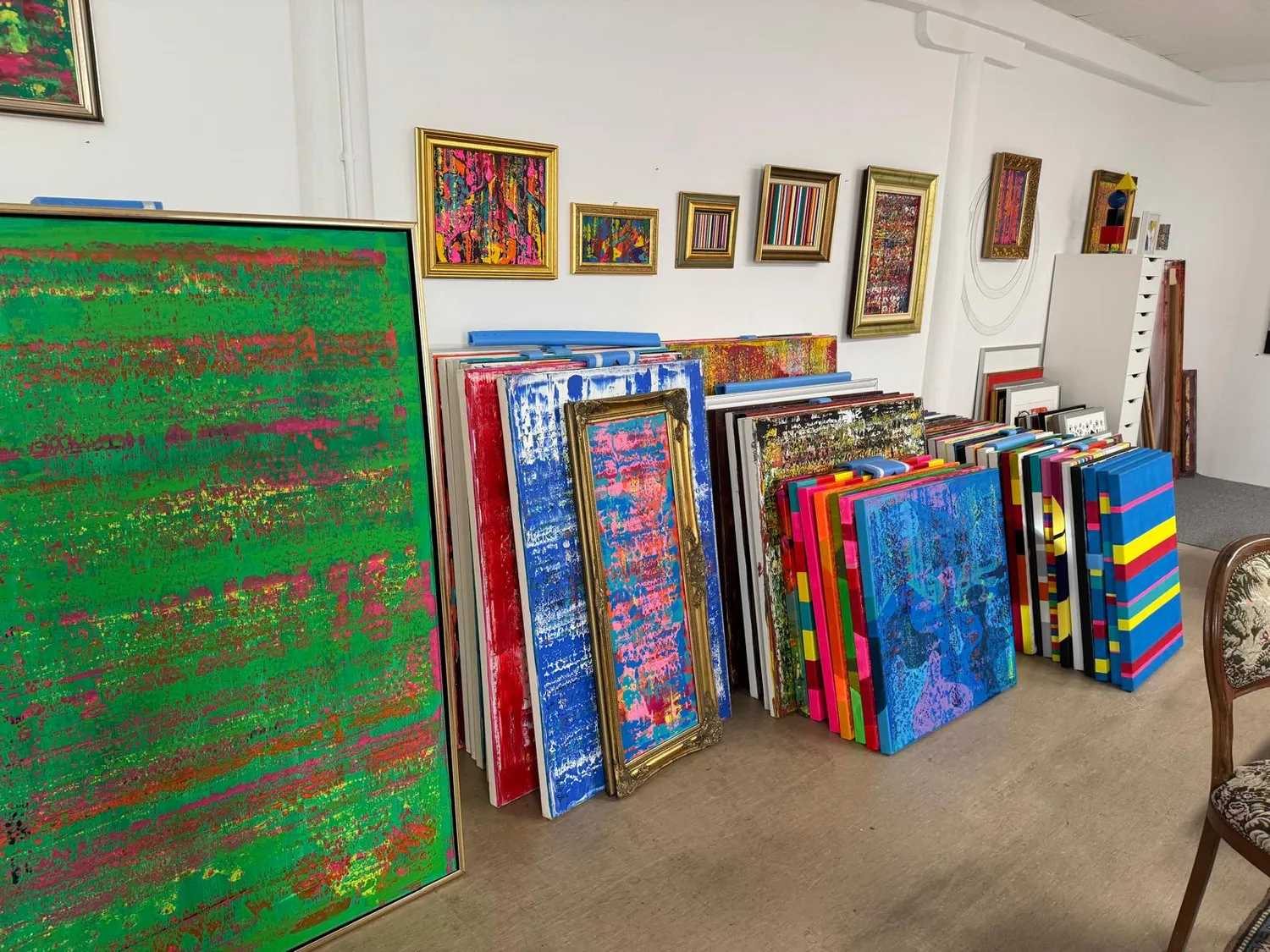 Dieter Korb – Künstler und Galerist – Atelier, Gemälde