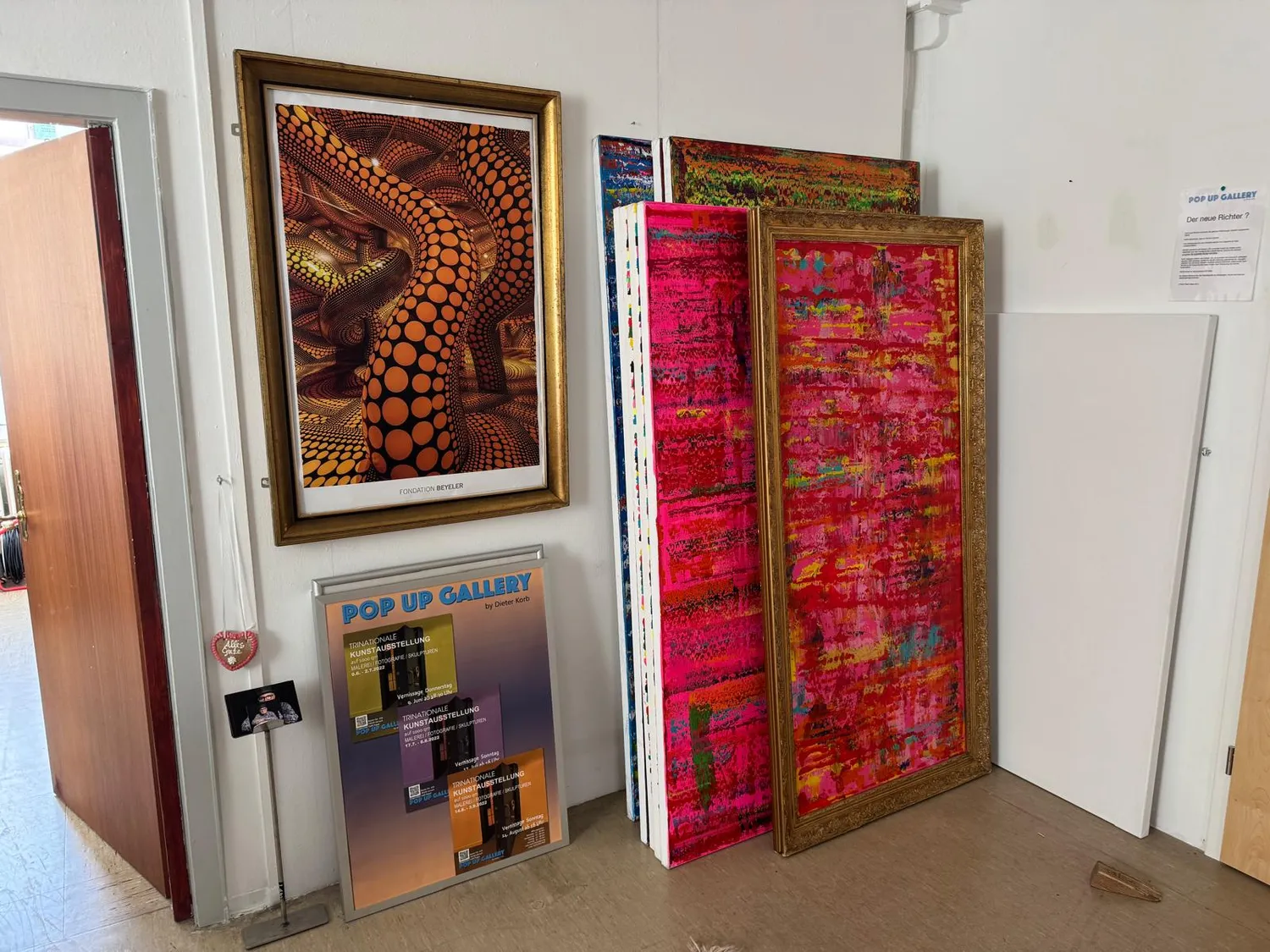 Dieter Korb – Künstler und Galerist – Atelier, Gemälde