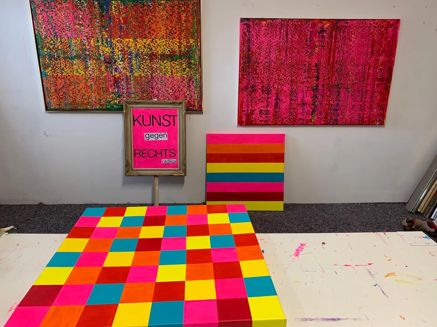 Dieter Korb – Künstler und Galerist – Moderne Grafik (BauArt)