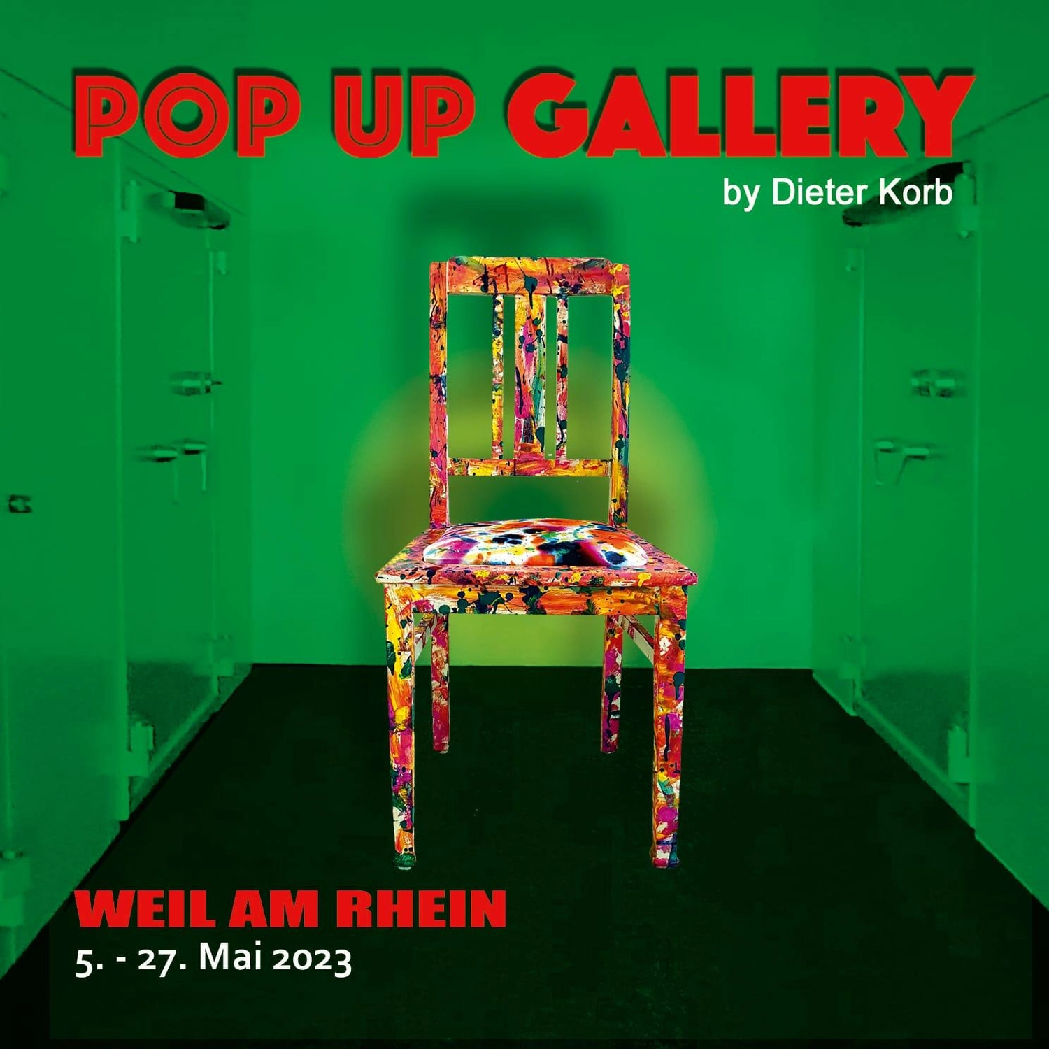 Dieter Korb – Künstler und Galerist – Pop Up Gallery